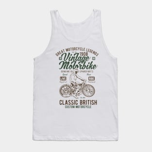 Vintage Motorbike Tank Top